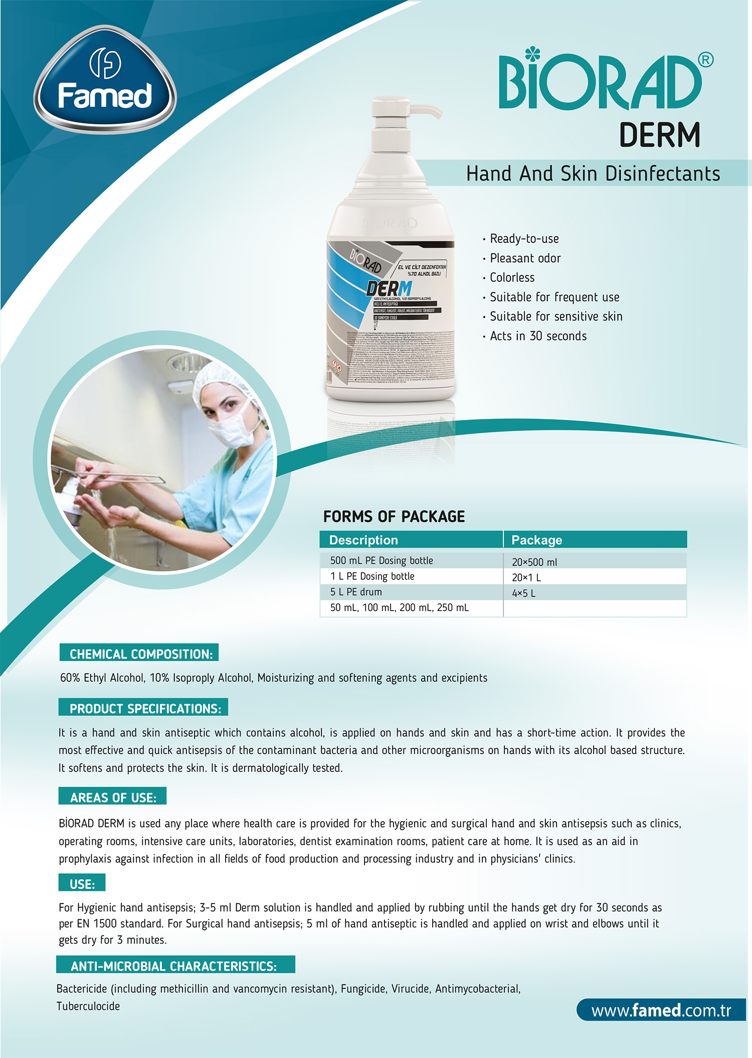 Derm Hand And Skin Disinfectants